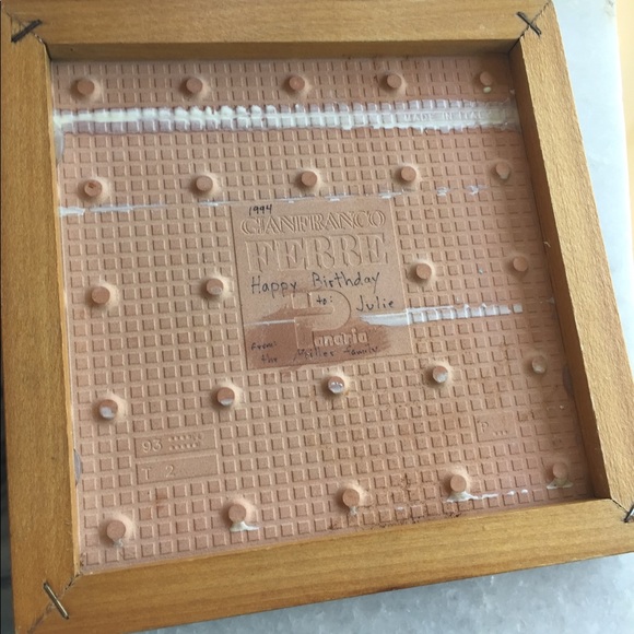 Gianfranco Ferre Sun Tile with Yellow and Blue Accents - Picture 5 of 5